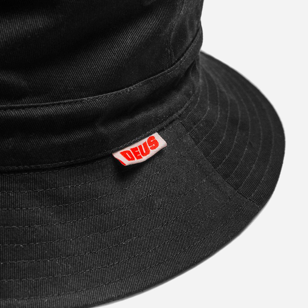 DEUS EX MACHINA - GRAMICCI BUCKET HAT - Black