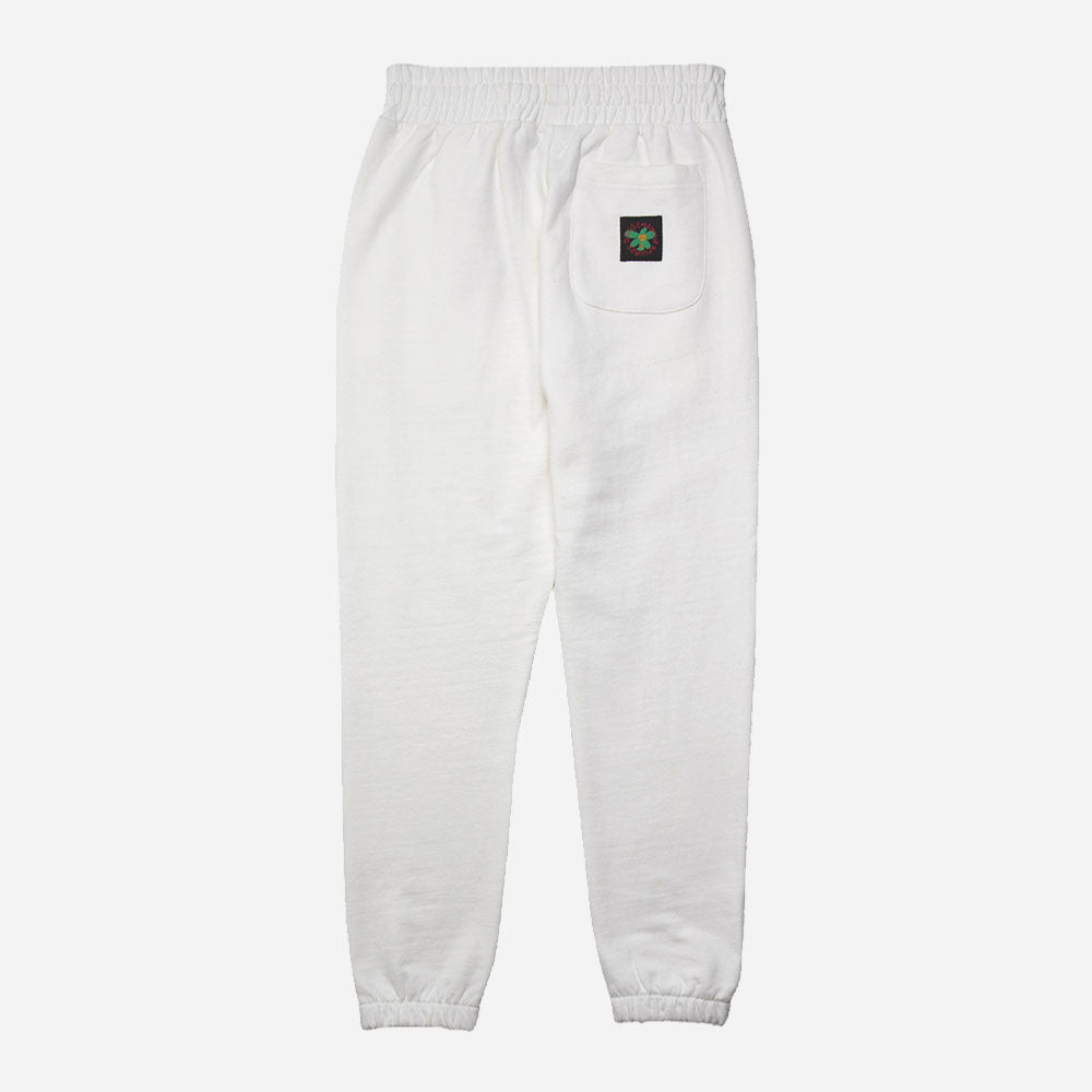 DEUS EX MACHINA - TRUE ROMANCE TRACKIE PANT - Vintage White