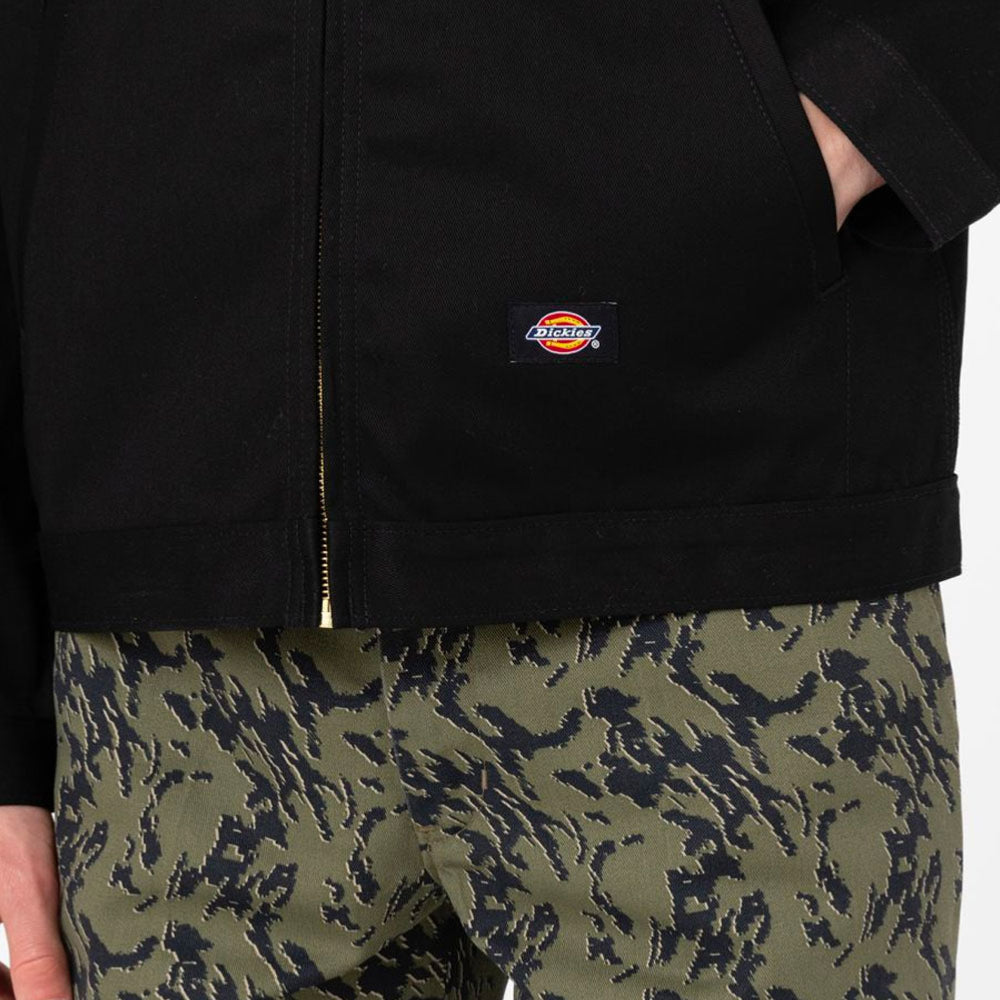DICKIES - UNLINED EISENHOWER JACKET REC - BLACK