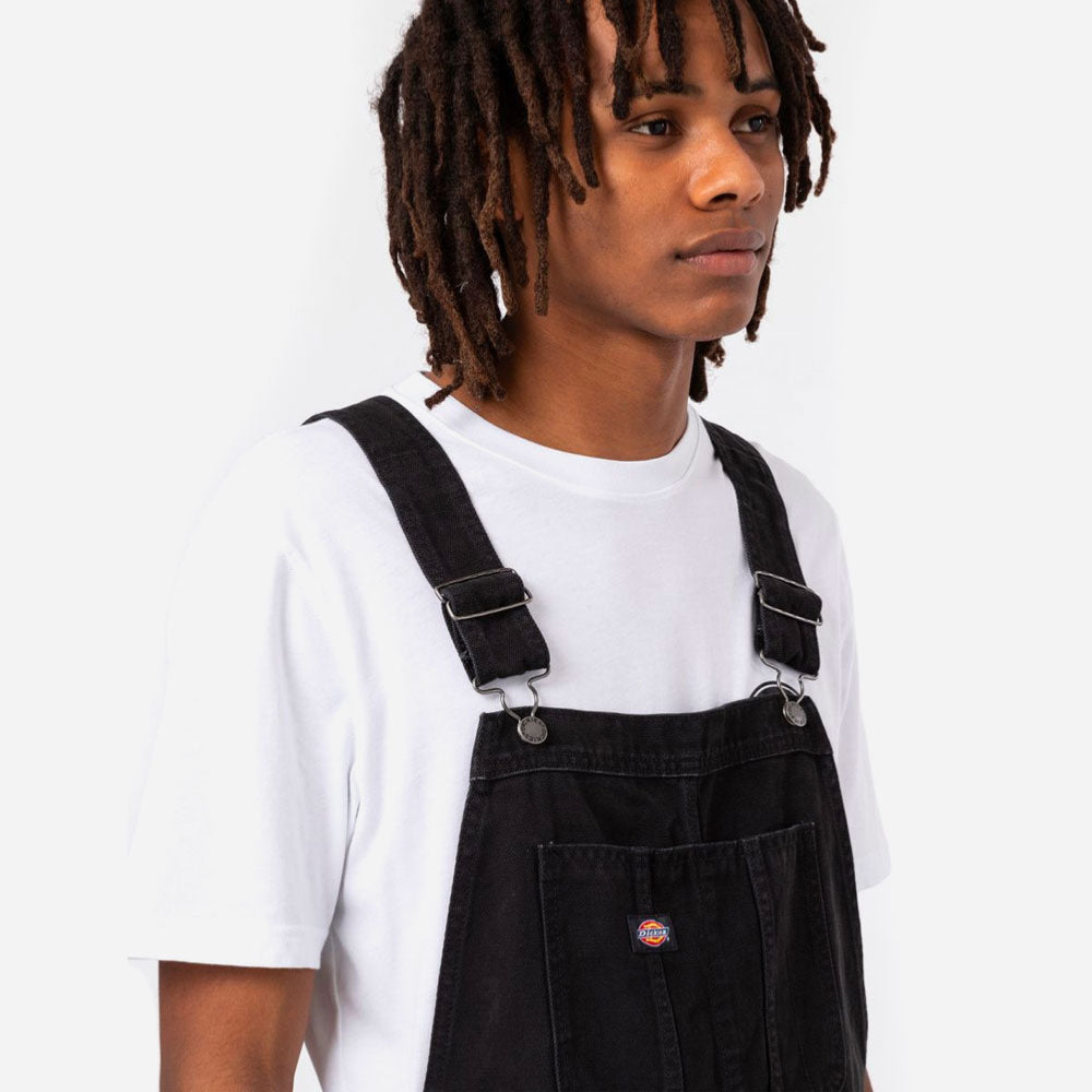 DICKIES - DUCK CANVAS CLASSIC BIB SW - BLACK