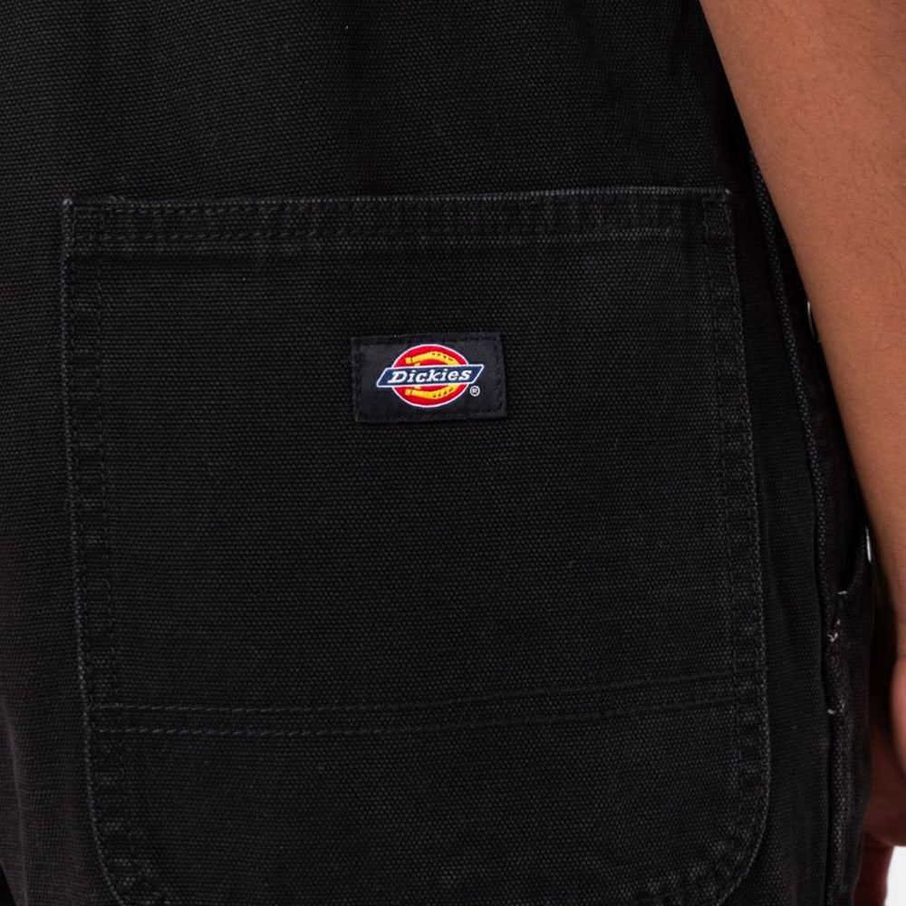DICKIES - DUCK CANVAS CLASSIC BIB SW - BLACK