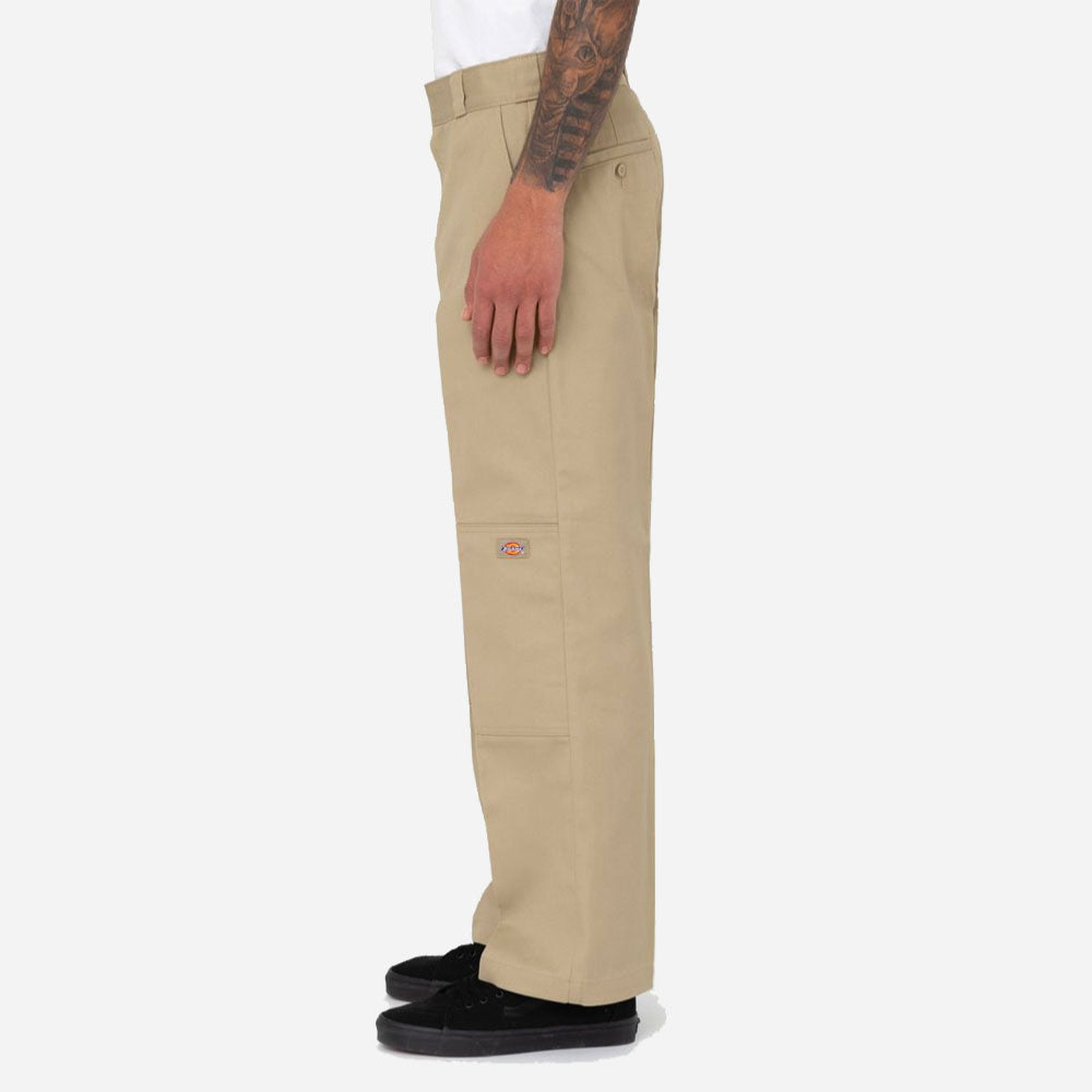 DICKIES - DOUBLE KNEE WORK PANT - KHAKI