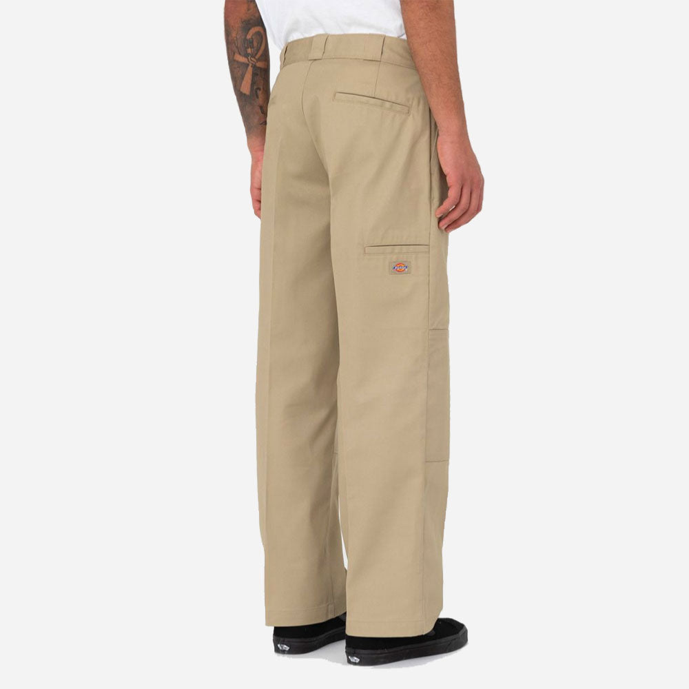 DICKIES - DOUBLE KNEE WORK PANT - KHAKI