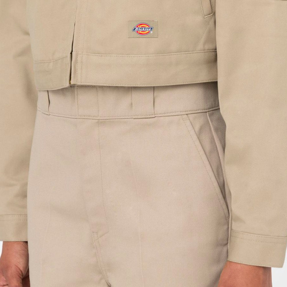 DICKIES - LINED EISENHOWER CROPPED W REC - KHAKI