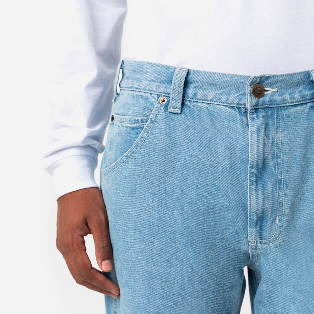 DICKIES - GARYVILLE DENIM PANT - VINTAGE BLUE