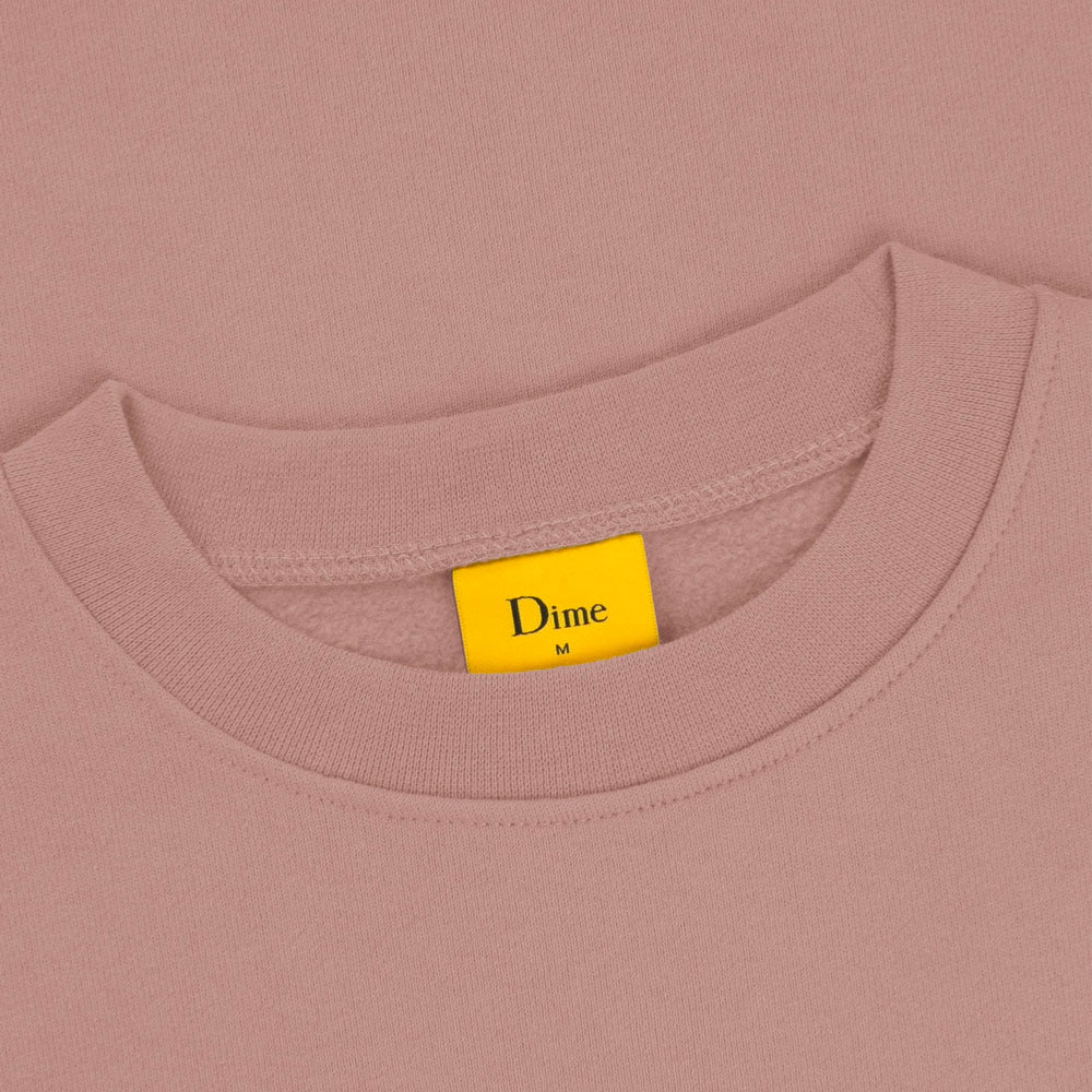 DIME - FLAMEPUZZ CREWNECK - Twilight mauve