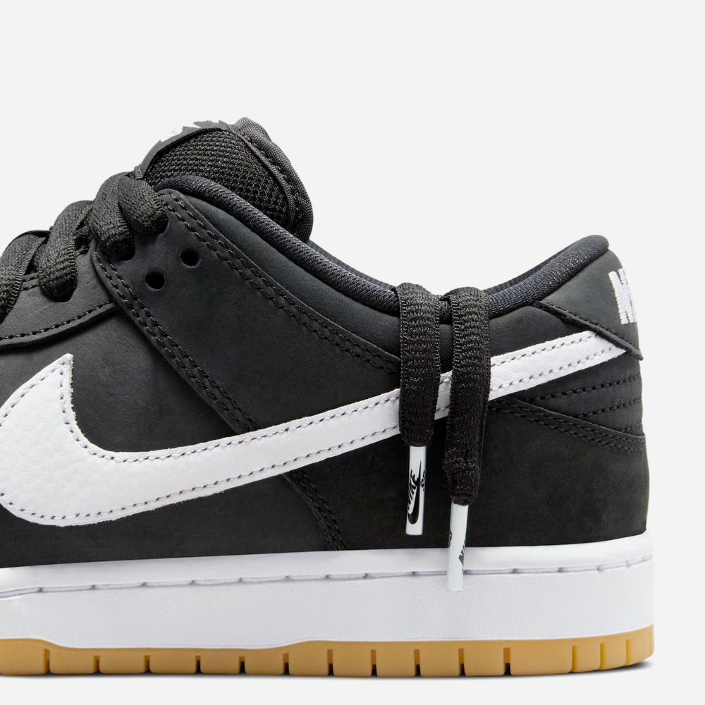Nike SB - Dunk Low Pro ISO - Black - White - Black - Gum Light Brown