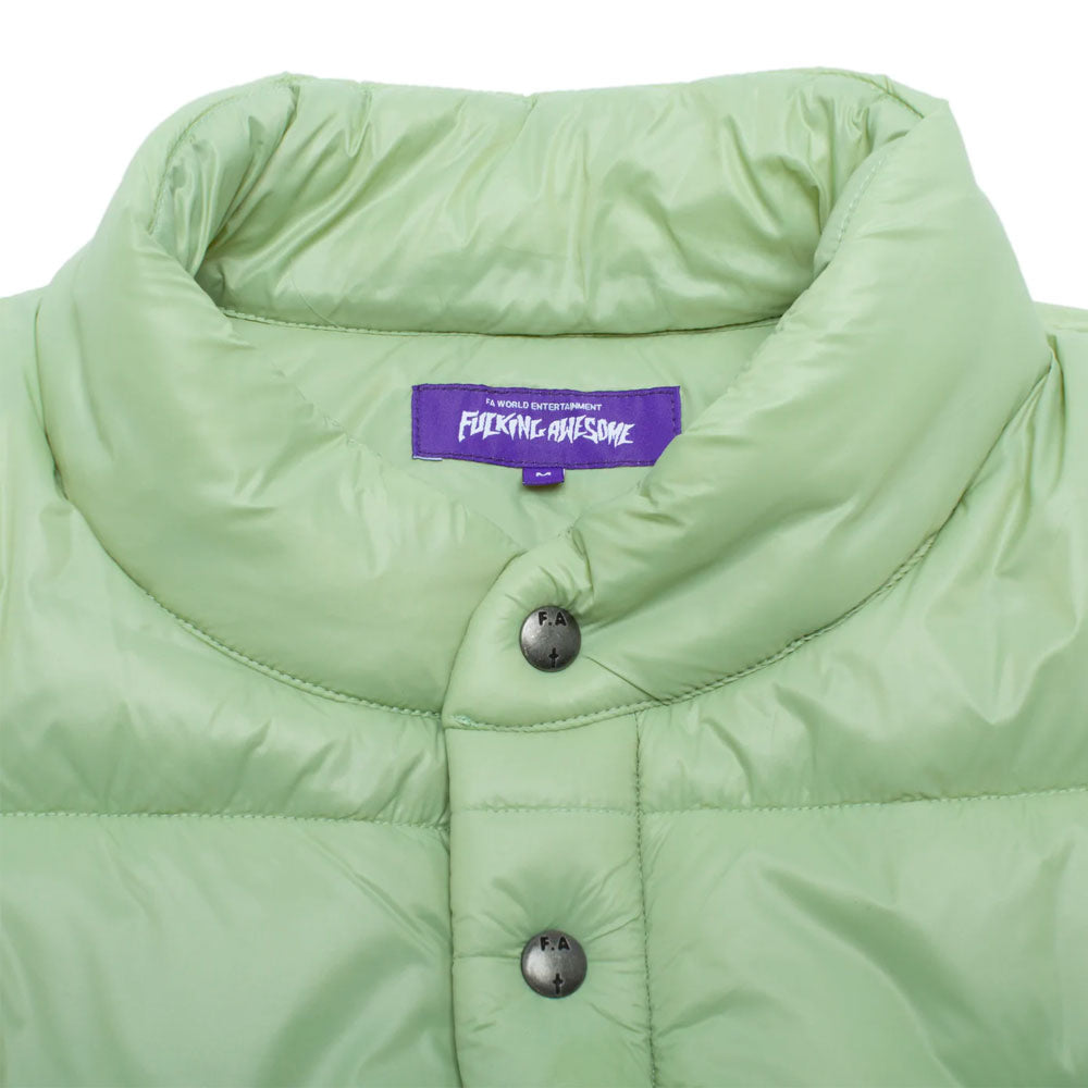 FUCKING AWESOME - DILL PUFFER JACKET - JADE