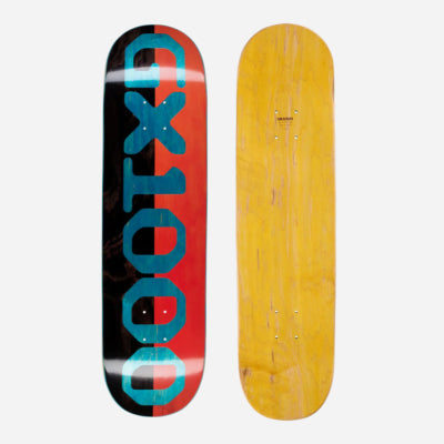 GX1000 - SPLIT VEENER BOARD - Black - Orange