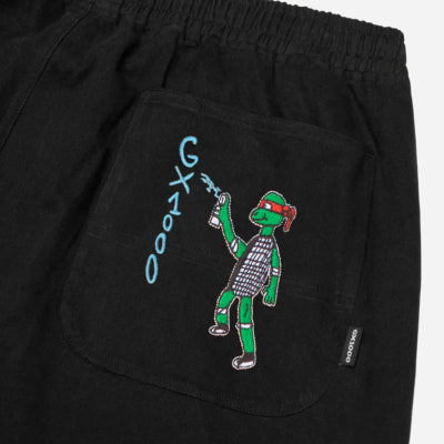 GX1000 - SPRAY DOJO PANT - Black
