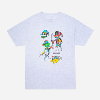 GX1000 - DANCE OFF TEE - Ash