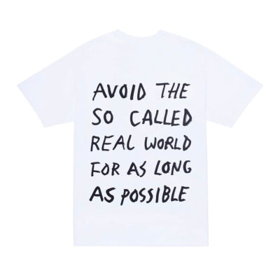 GX1000 - SO CALLED REAL WORLD TEE - White