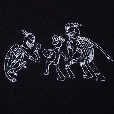 GX1000 - 3SUM HOODIE - Black