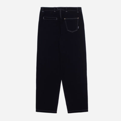 GX1000 - DOUBLE KNEE PANTS - Black