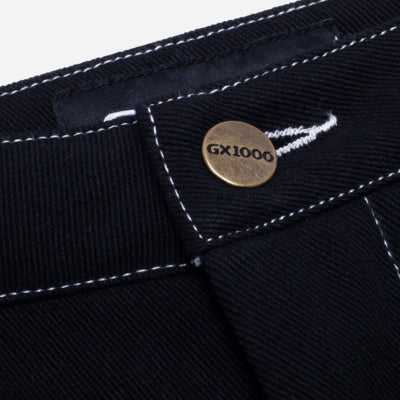 GX1000 - DOUBLE KNEE PANTS - Black