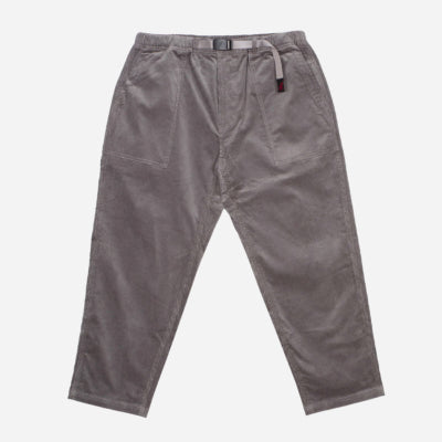 GRAMICCI - CORDUROY LOOSE TAPERED PANTS - Grey