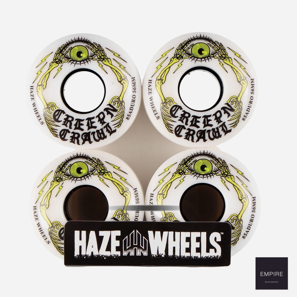 Haze Wheels - Creep N Crawl - White