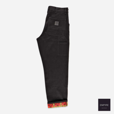 Hockey X Carhartt WIP Double Knee Denim Pant - Black
