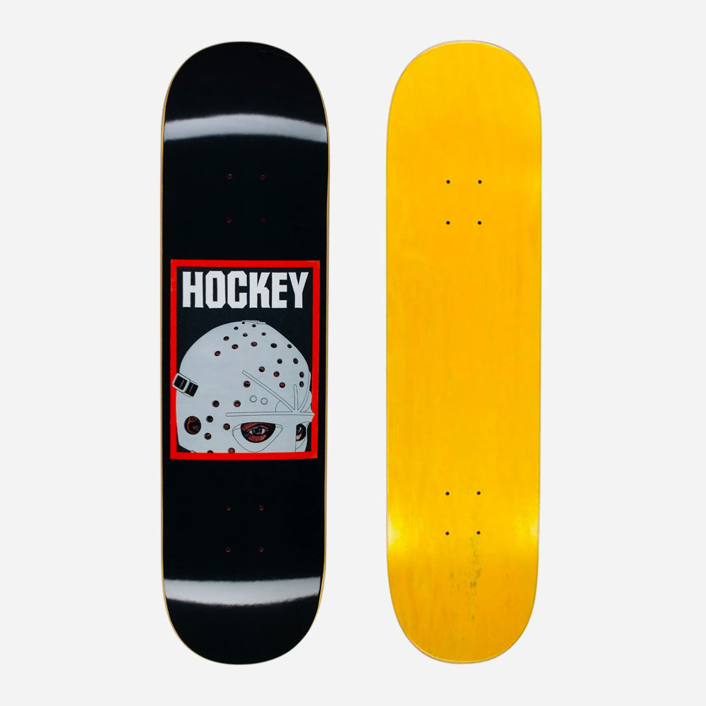 HOCKEY SKATEBOARDS - HALF MASK- BLACK