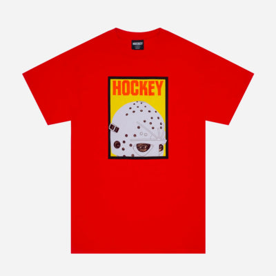 HOCKEY HALF MASK TEE - RED