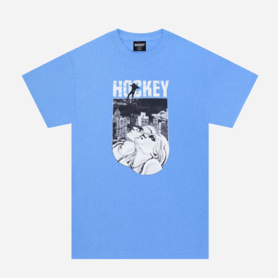 HOCKEY LOOK UP TEE - CAROLINA BLUE