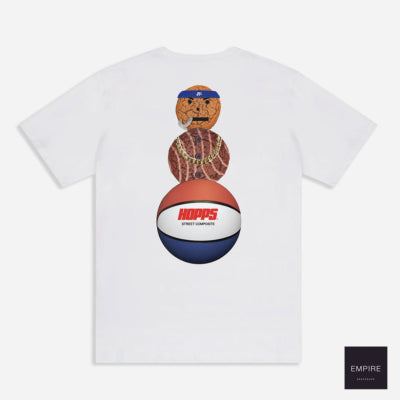 Hopps X Quartersnacks - Snackman Tee - White