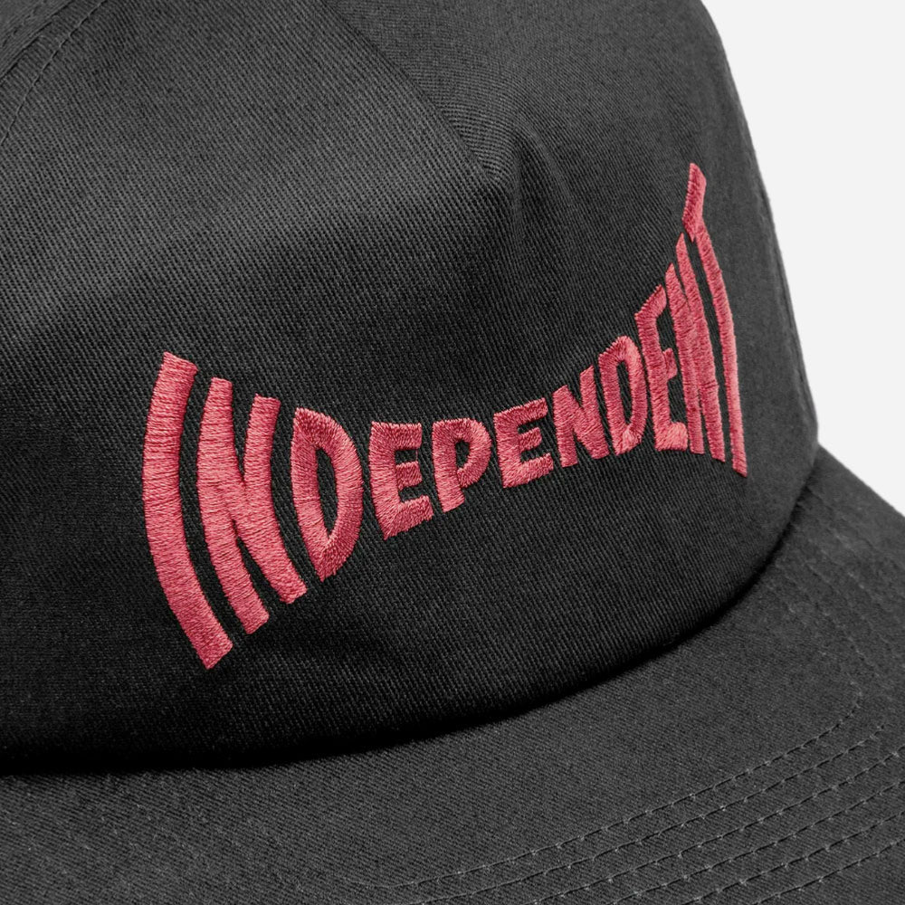 INDEPENDENT - SPANNING SNAPBACK CAP - Black