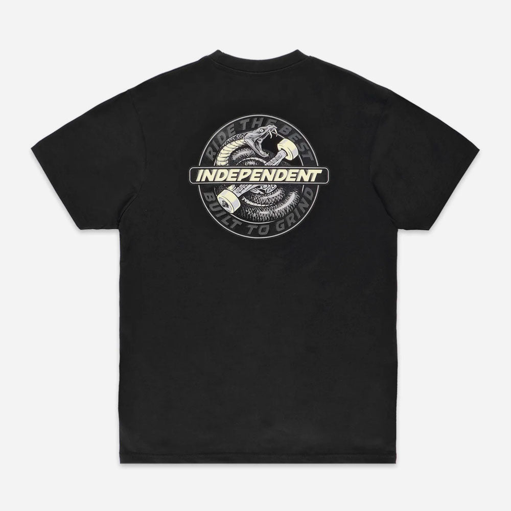 INDEPENDENT - SPEED SNAKE TEE - Black
