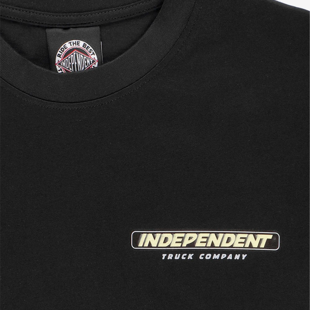 INDEPENDENT - SPEED SNAKE TEE - Black