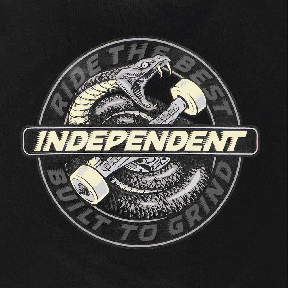 INDEPENDENT - SPEED SNAKE TEE - Black