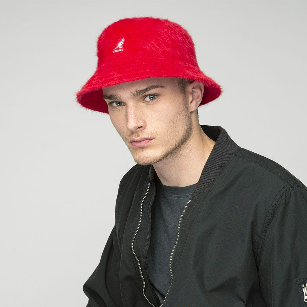 KANGOL - FURGORA BUCKET - CHERRY GLOW