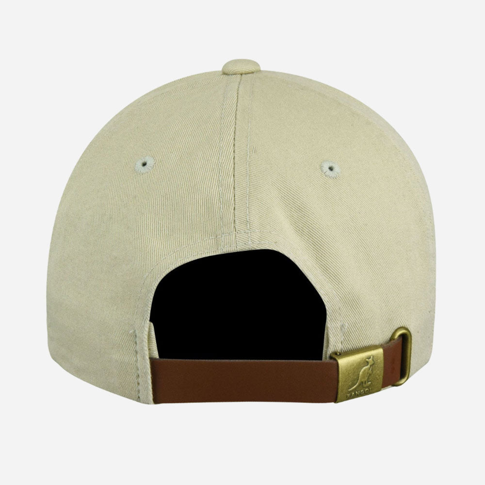 Kangol - Washed Baseball - Khaki