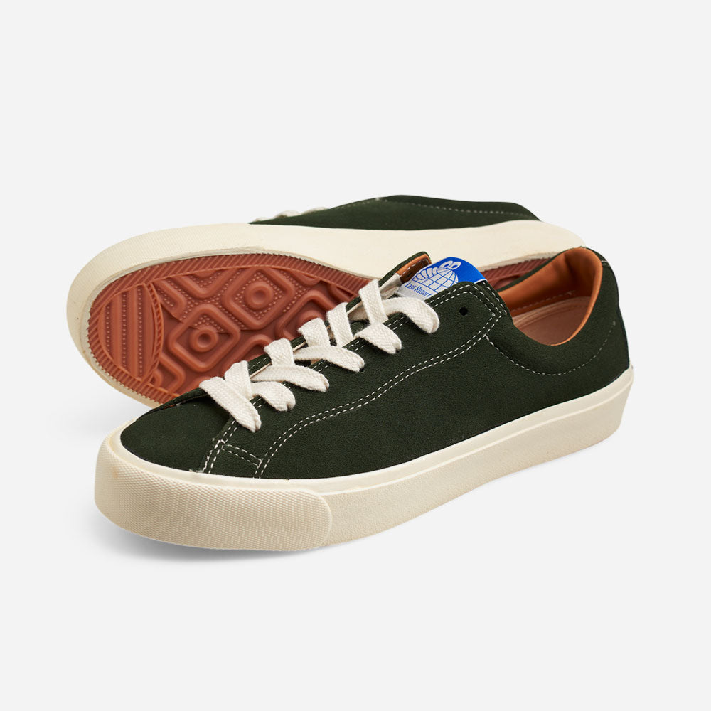LAST RESORT AB - VM003 SUEDE LO - Olive - White