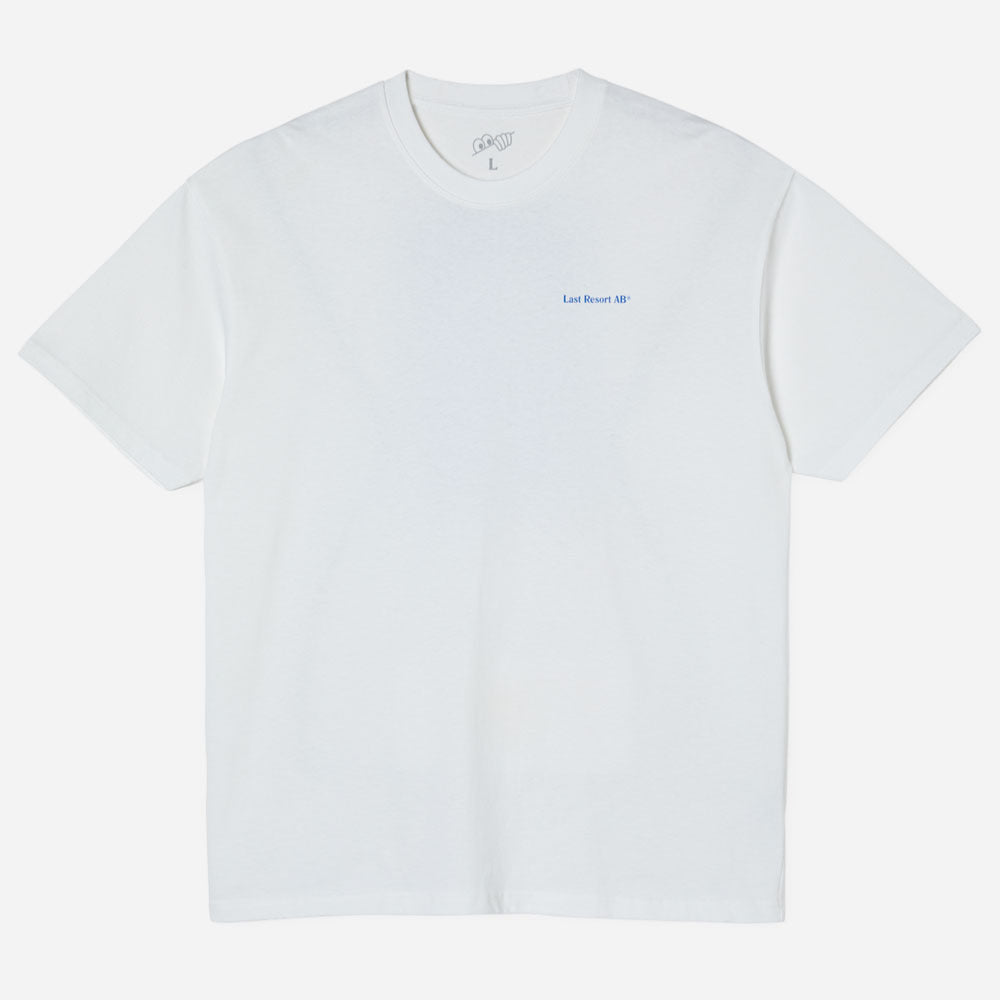 LAST RESORT AB - STATUE TEE - White