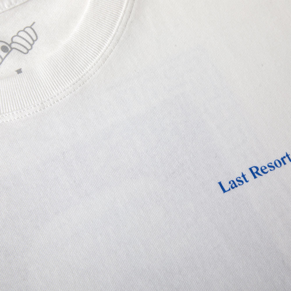 LAST RESORT AB - STATUE TEE - White