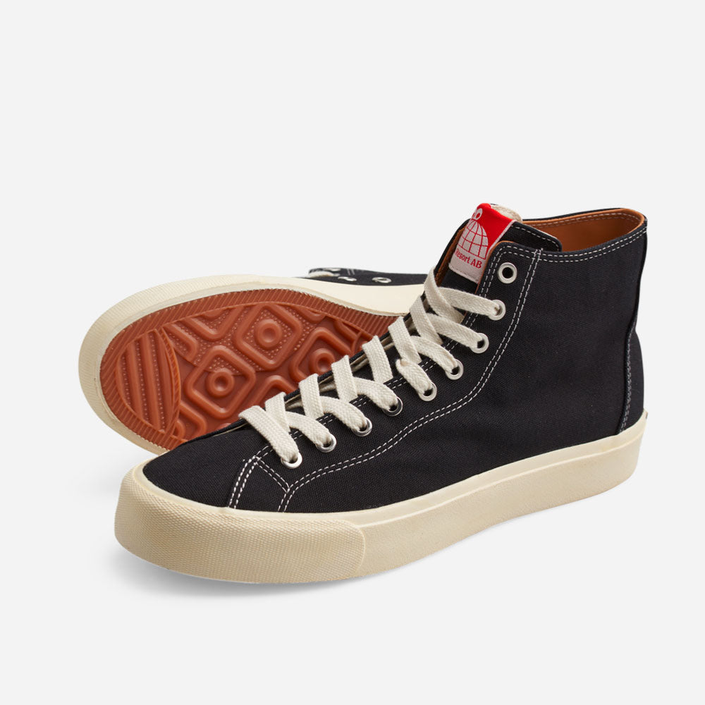 LAST RESORT AB - VM003 CANVAS HI - Black - White