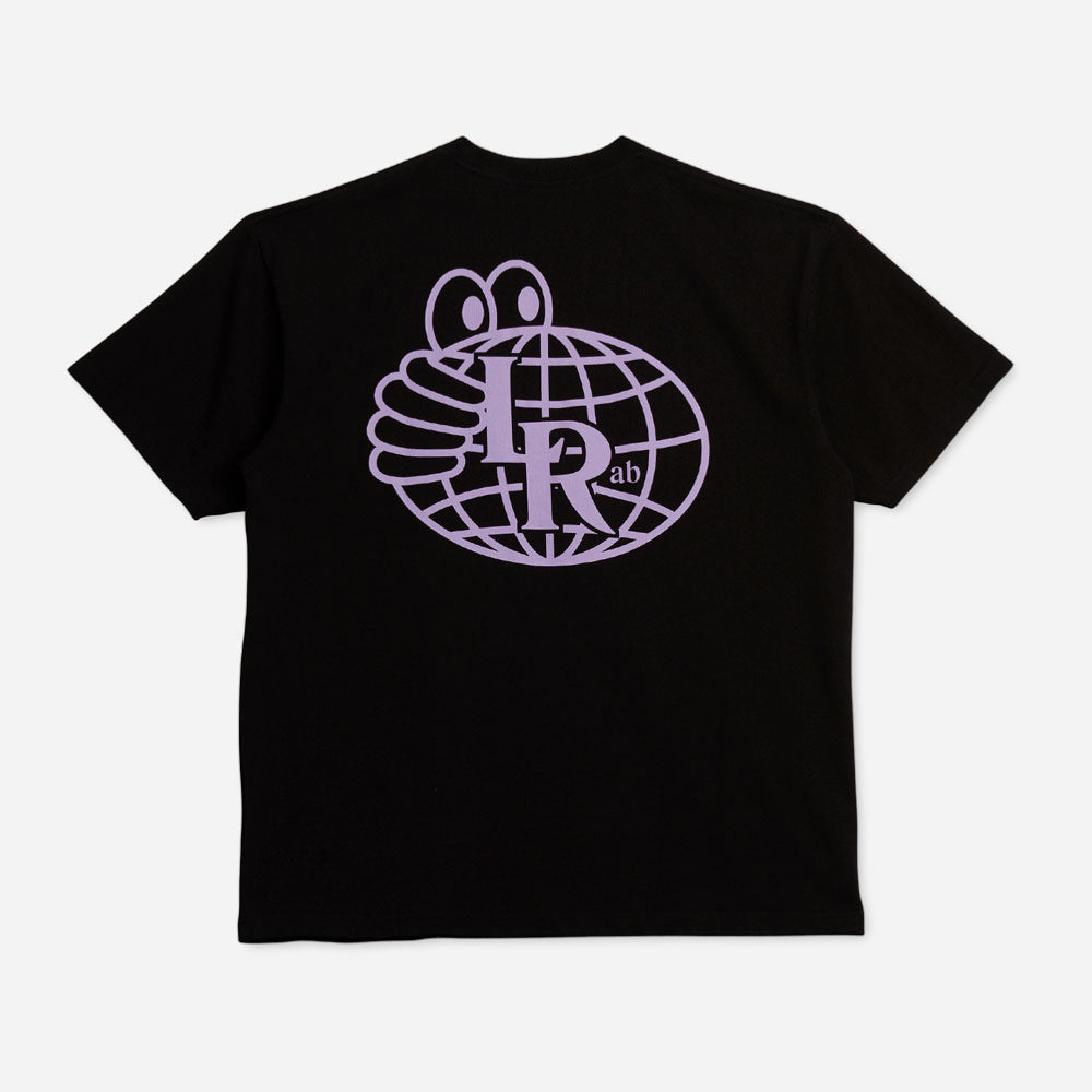 LAST RESORT AB - ATLAS MONOGRAM TEE - Black Lilac