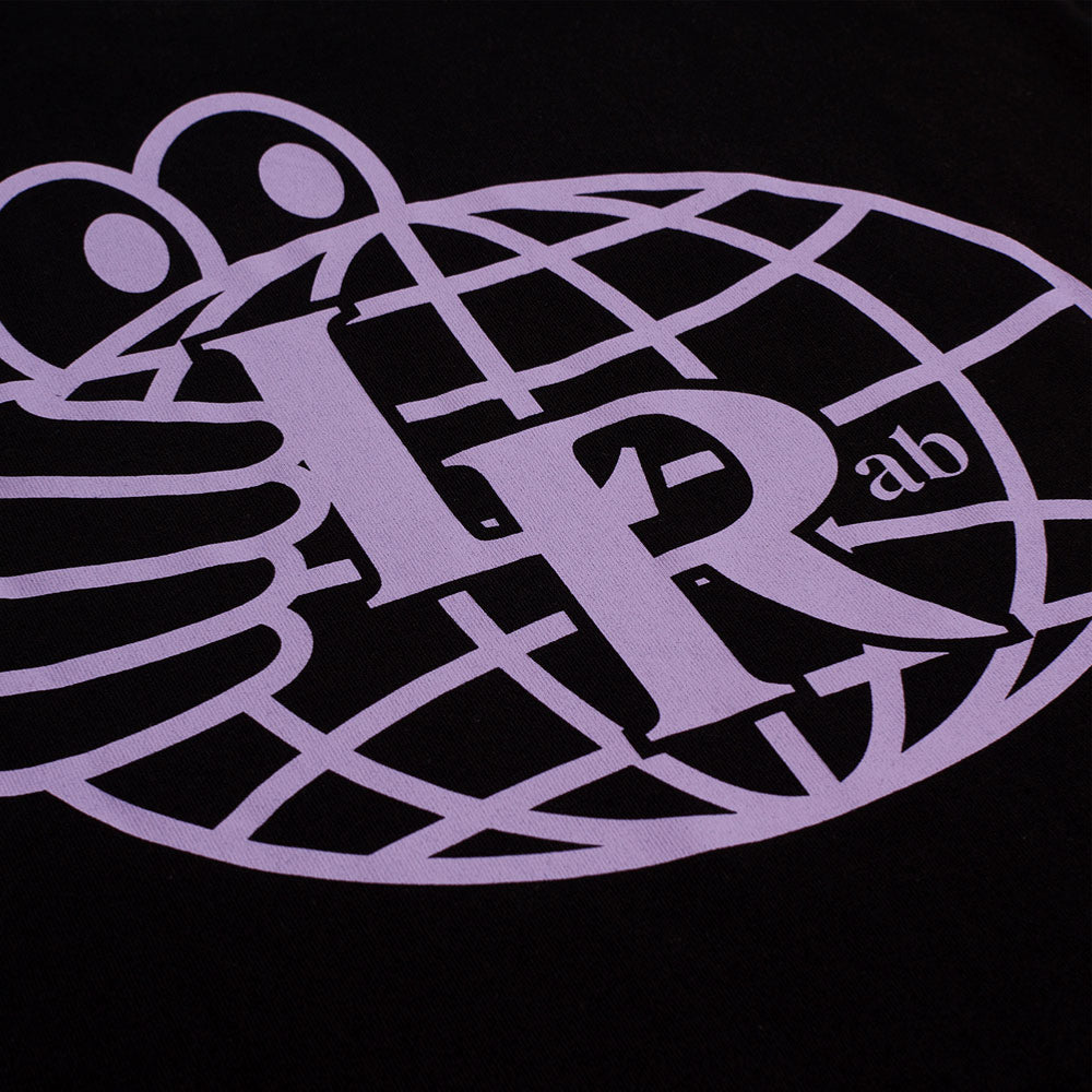 LAST RESORT AB - ATLAS MONOGRAM TEE - Black Lilac