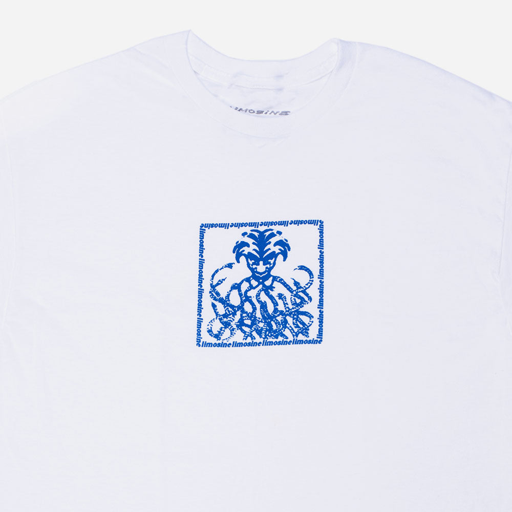 Limosine Skateboards - Snake Pit Tee - White
