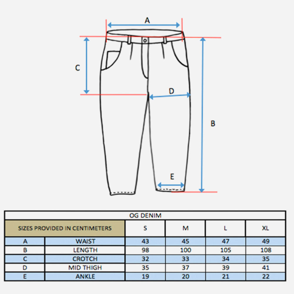 MAGENTA - OG DENIM - Washed Blue