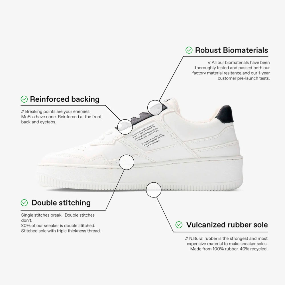 MoEA - GEN1 GRAPE - White - Black