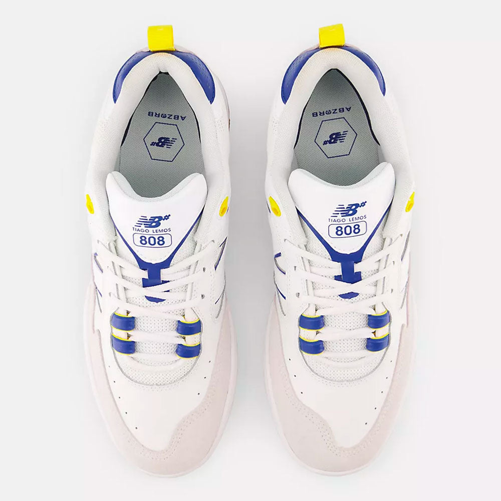 NEW BALANCE NUMERIC - NM 808 TIAGO LEMOS - WHITE BLUE
