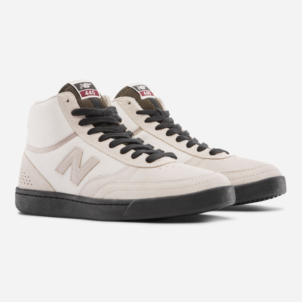 NEW BALANCE NUMERIC - NM 440 HIGH SKATESHOP DAY - Sea Salt - Black