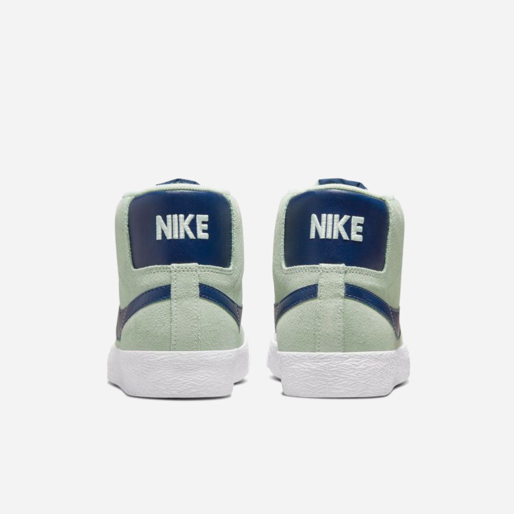 NIKE SB - BLAZER MID - BARELY GREEN NAVY BARELY GREEN WHITE
