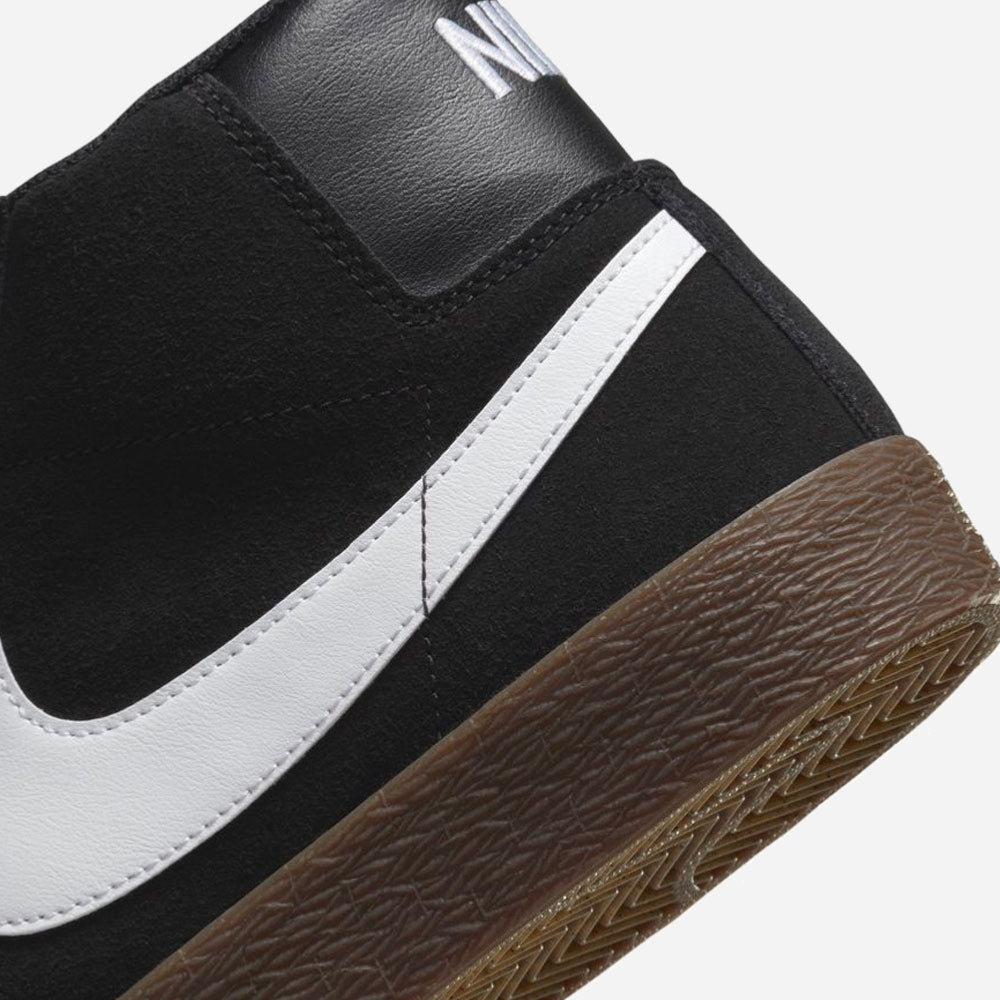 NIKE SB - BLAZER MID - Black White Black Sail