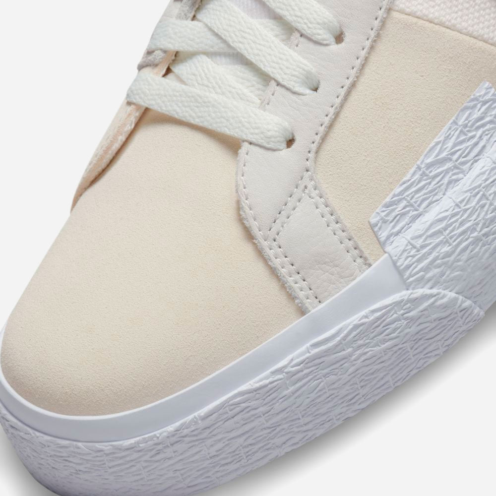 NIKE SB - ZOOM BLAZER MID PREMIUM "UNDYED" - WHITE-WHITE-WHITE-SUMMIT WHITE
