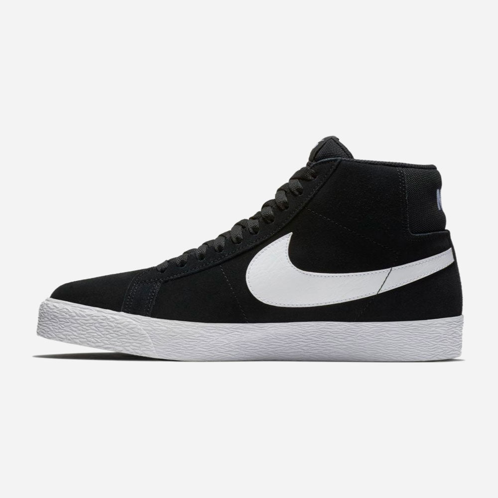 NIKE SB - BLAZER MID - Black - White