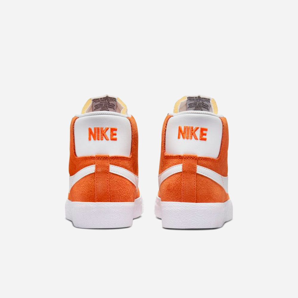 NIKE SB - BLAZER MID - Safety Orange - White