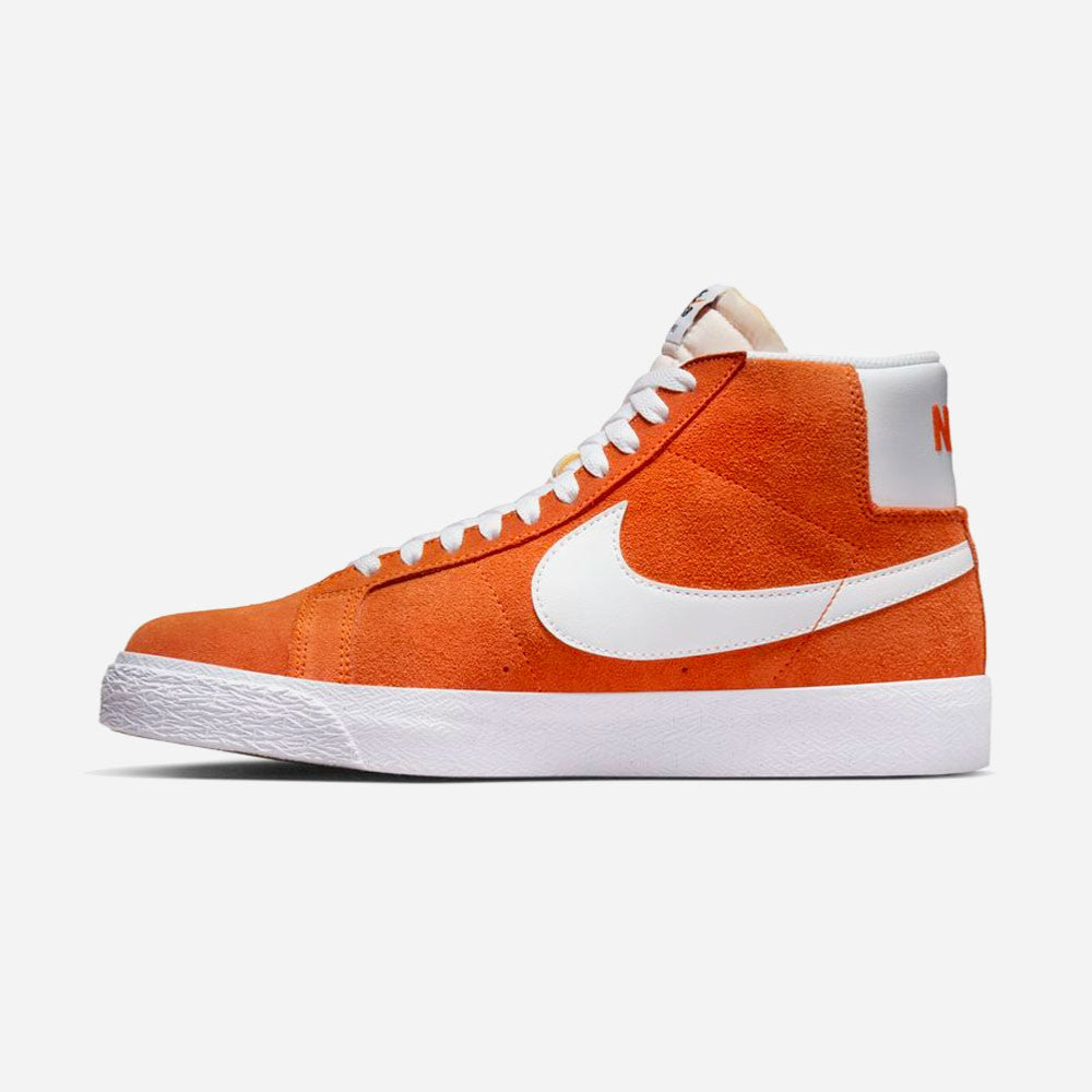 NIKE SB - BLAZER MID - Safety Orange - White