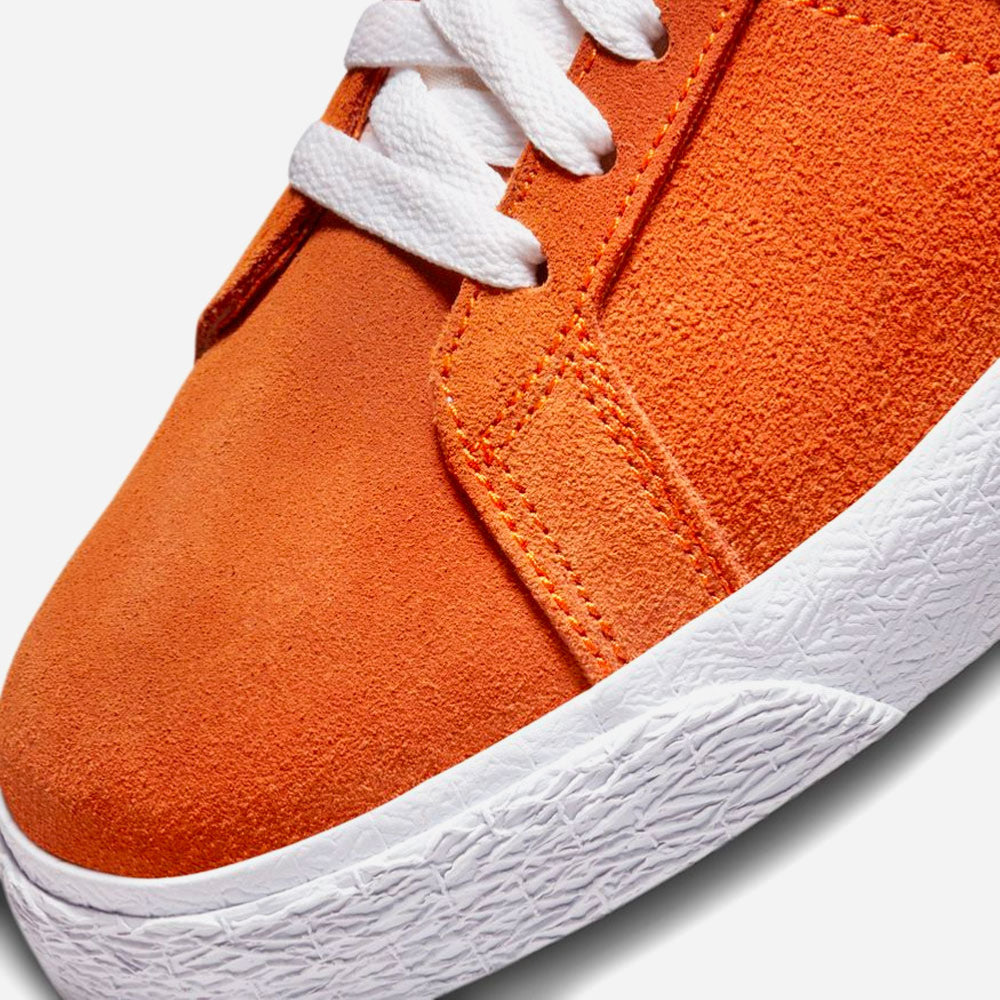 NIKE SB - BLAZER MID - Safety Orange - White